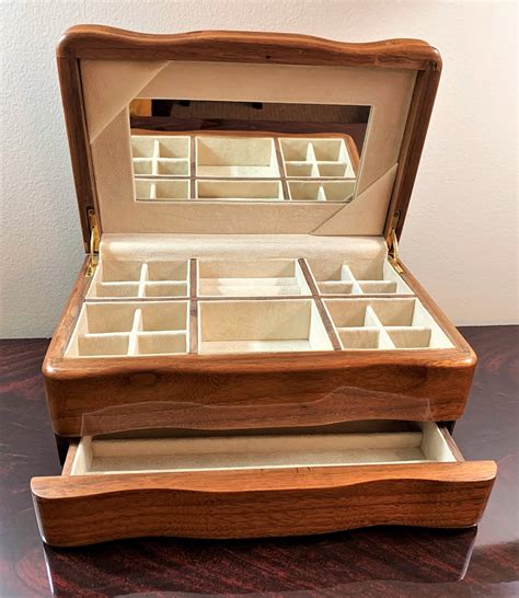 vintage wooden jewellery boxes